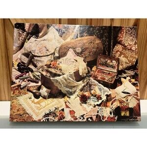 VTG Springbok Seams Like Yesterday Sewing 500 Piece Puzzle COMPLETE!